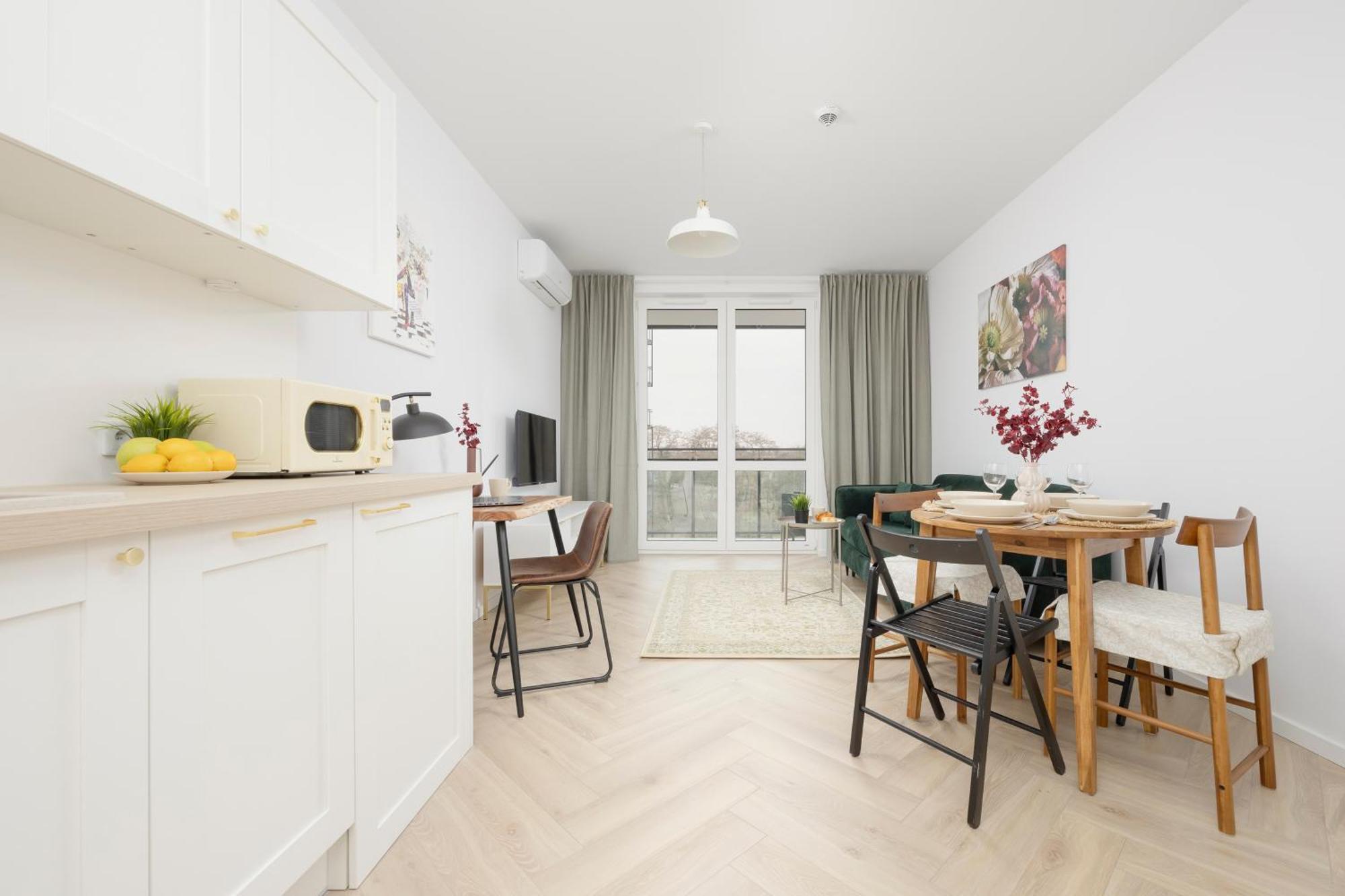 Modern Apartment With Balcony Near Aleje Jerozolimskie By Noclegi Renters Warsaw Luaran gambar